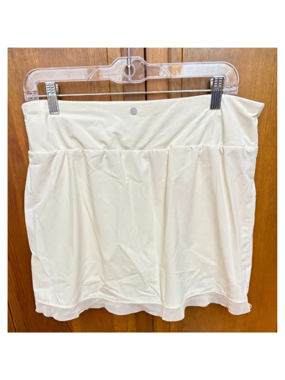 Calia by Carrie Underwood | Soft Cream Athletic Skort | Size Large - Picture 2 of 3